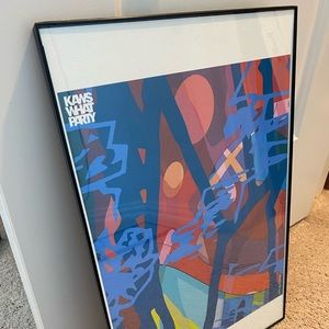 KAWS What Party Canvas Print